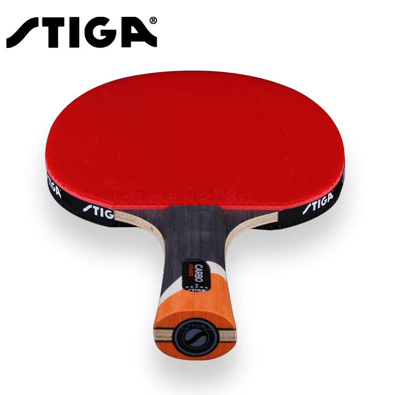 Table Tennis Youtube - ไม้ปิงปอง Stiga 6 ดาว ยางปุ่มในสองด้าน พร้อมปลอกหุ้ม