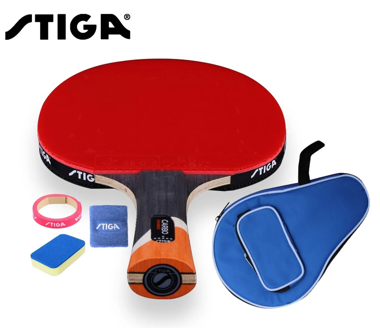 Table Tennis Youtube - Original Stiga 6 ดาวตารางไม้เทนนิส Ddouble สิวเสี้ยนยางปิงปอง