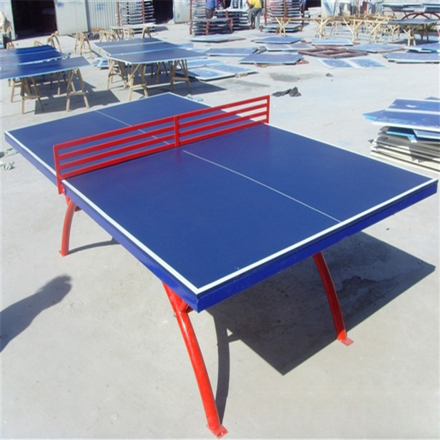 Table Tennis Youtube - โต๊ะปิงปองกลางแจ้ง SMC ขนาดมาตรฐาน โครงเหล็กกันน้ำ สำหรับฝึกซ้อม