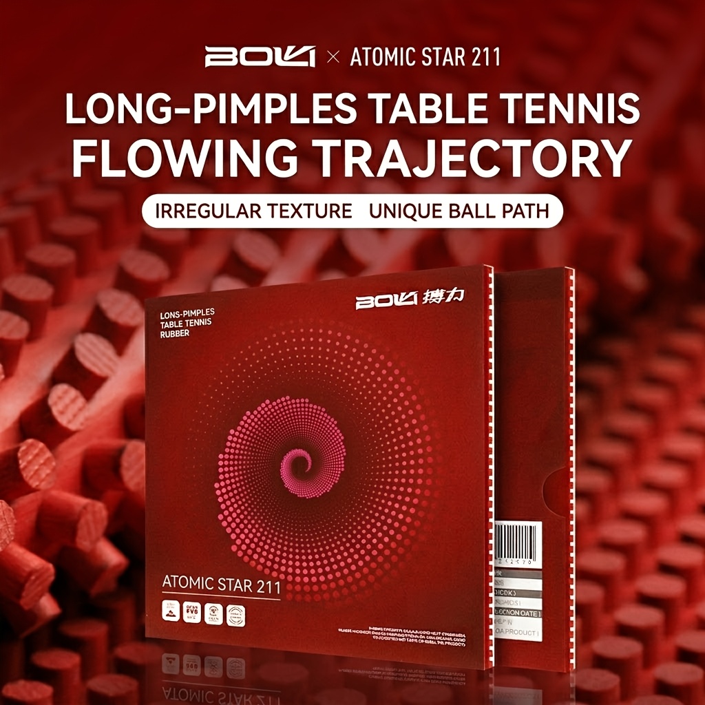Table Tennis Rubber Anti Spin - ยางปิงปอง Boli Long Pips, ยางปิงปอง Long