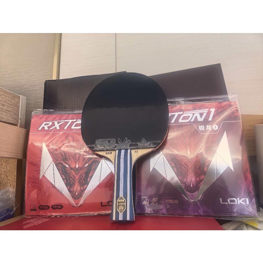 Table Tennis Touch - ไม้ปิงปอง LOKI Kirin K2 รุ่นดั้งเดิม 5
