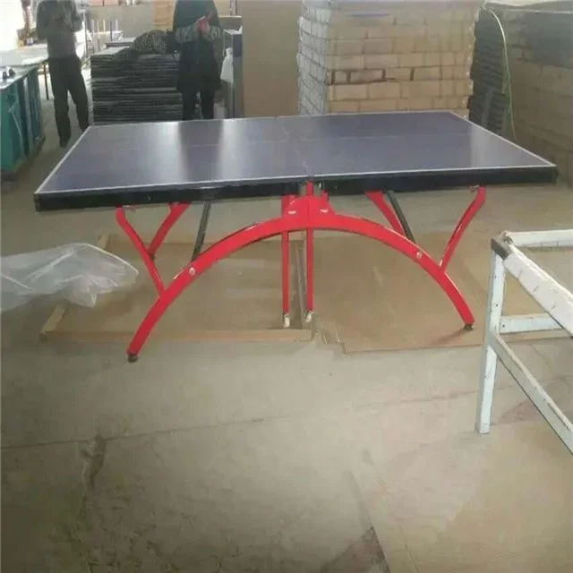 Table Tennis Youtube - โต๊ะปิงปองกลางแจ้ง SMC ขนาดมาตรฐานปี 2026 โครงเหล็กกันน้ำสำหรับฝึกซ้อม