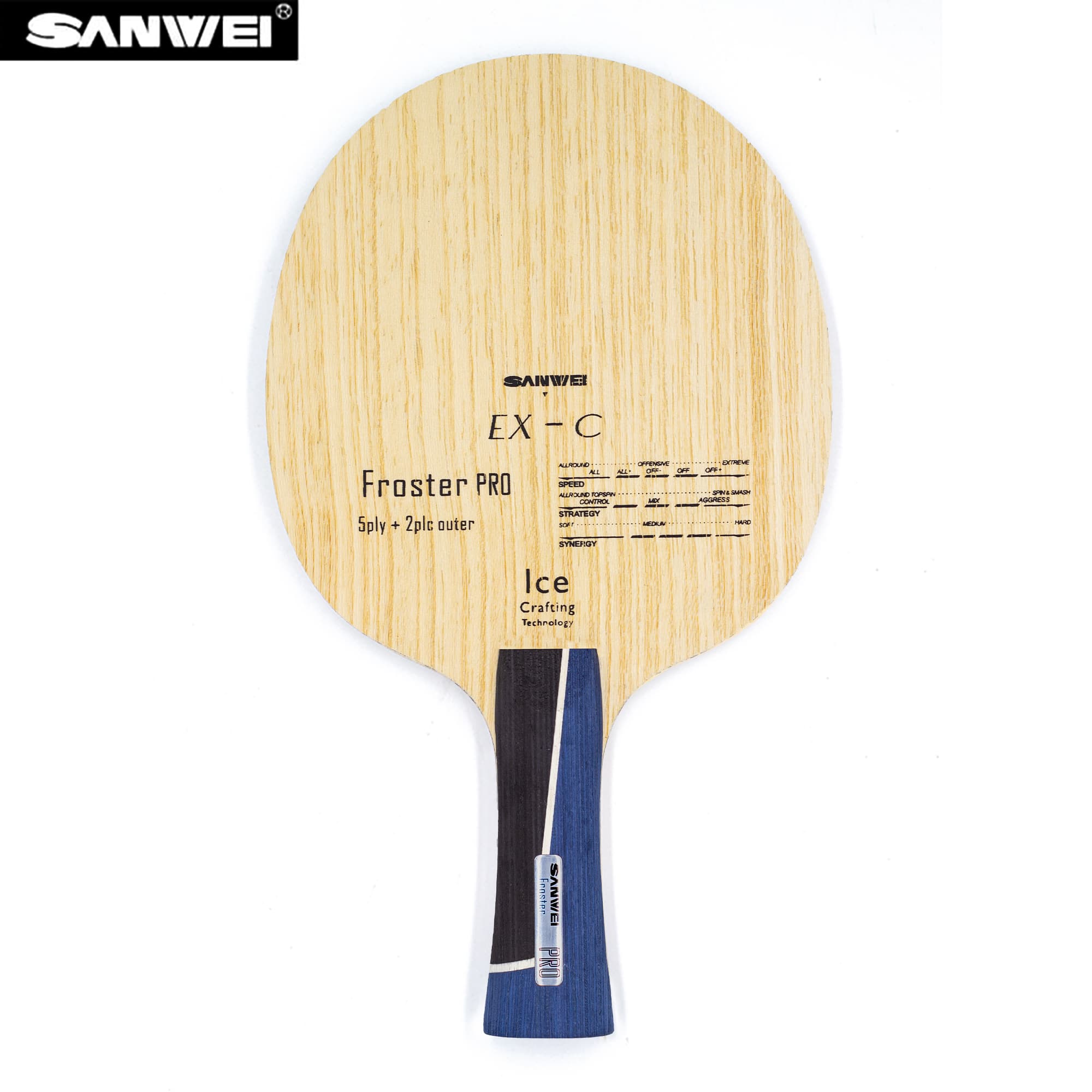 Table Tennis Market - ไม้ปิงปอง SANWEI ALC รุ่น Froster Pro