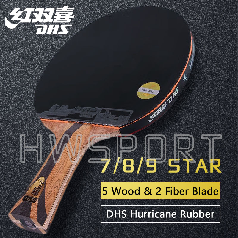 Table Tennis Bat Butterfly - Original DHS 7 ดาวตารางไม้เทนนิส Offensive 8