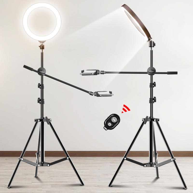 Selfie LED แหวนแสงปรับโต๊ะโทรศ - Table Tennis Youtube บทวิจารณ์และราคา