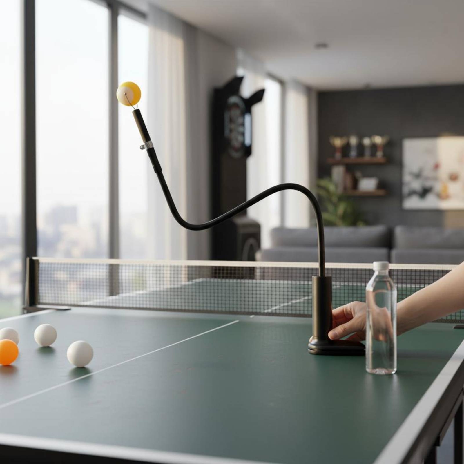 อุปกรณ์ช่วยฝึกซ้อมปิงปองแบบเดี - Table Tennis Youtube บทวิจารณ์และราคา
