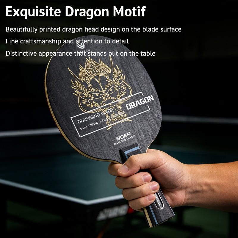 ไม้ปิงปอง BOER DRAGON รุ่น 5 ไ - Table Tennis Bat Butterfly บทวิจารณ์และราคา