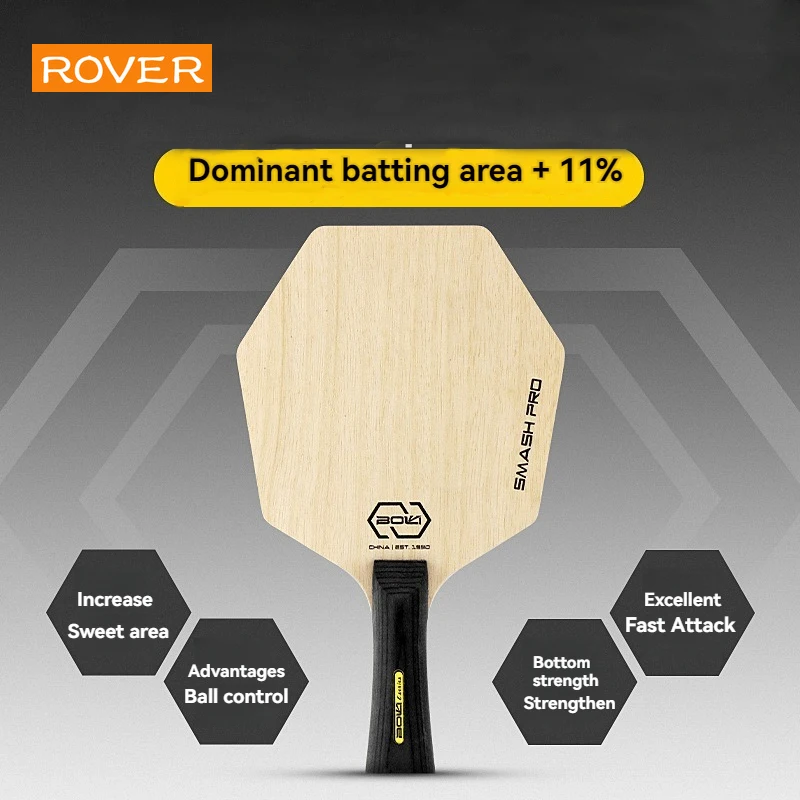 หกเหลี่ยมปิงปองแผ่นฐานค้างคาวพ - Table Tennis Bat Butterfly บทวิจารณ์และราคา