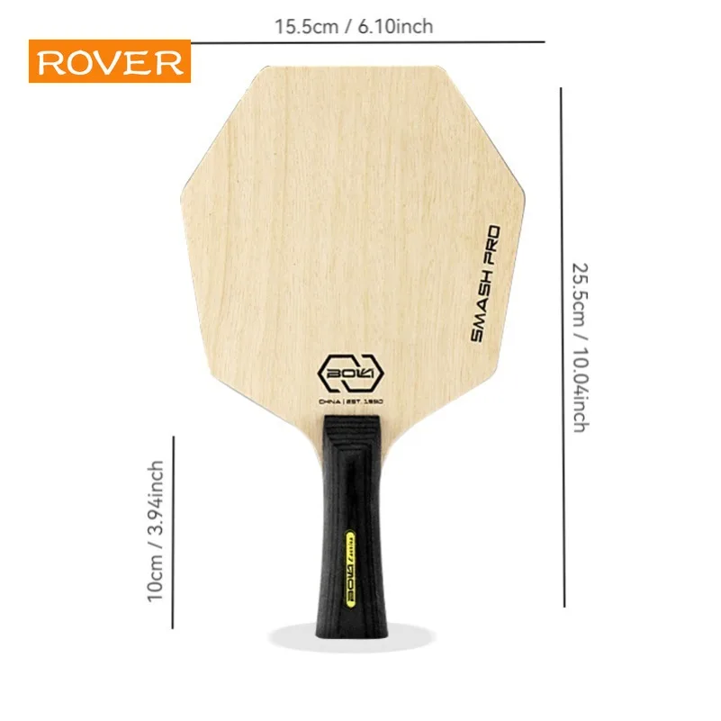 หกเหลี่ยมปิงปองแผ่นฐานค้างคาวพ - Table Tennis Bat Butterfly บทวิจารณ์และราคา