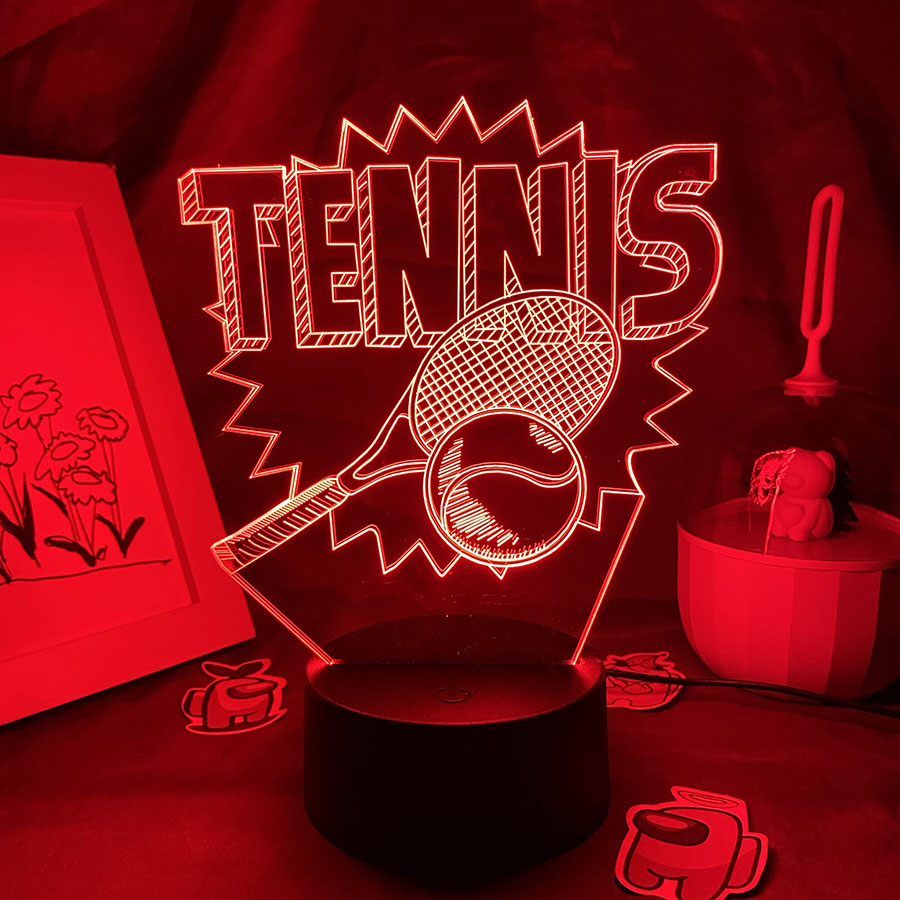 โคมไฟลาวา LED ภาพลวงตา 3 มิติ  - Table Tennis Touch บทวิจารณ์และราคา