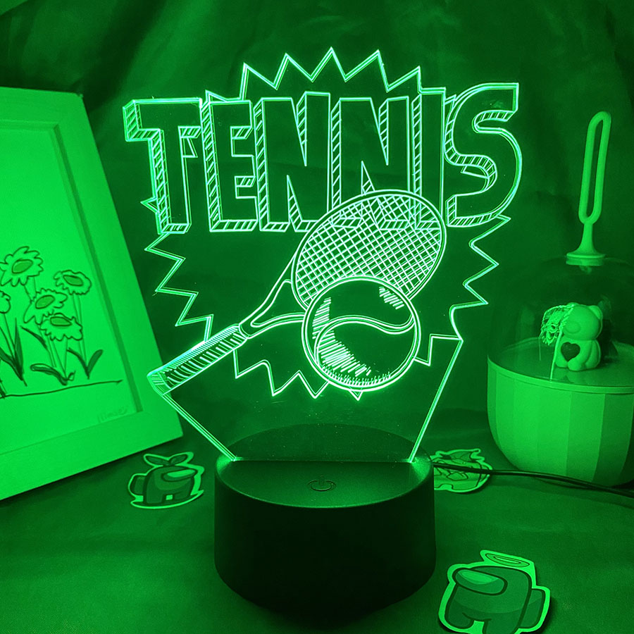 โคมไฟลาวา LED ภาพลวงตา 3 มิติ  - Table Tennis Touch บทวิจารณ์และราคา
