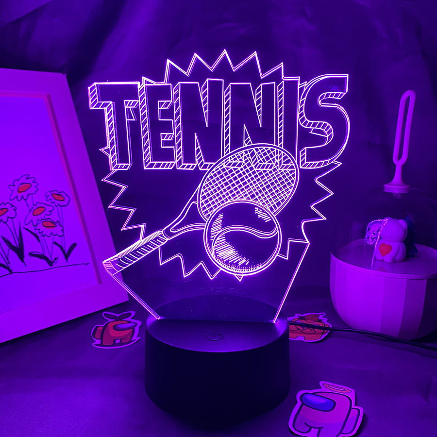 โคมไฟลาวา LED ภาพลวงตา 3 มิติ  - Table Tennis Touch บทวิจารณ์และราคา