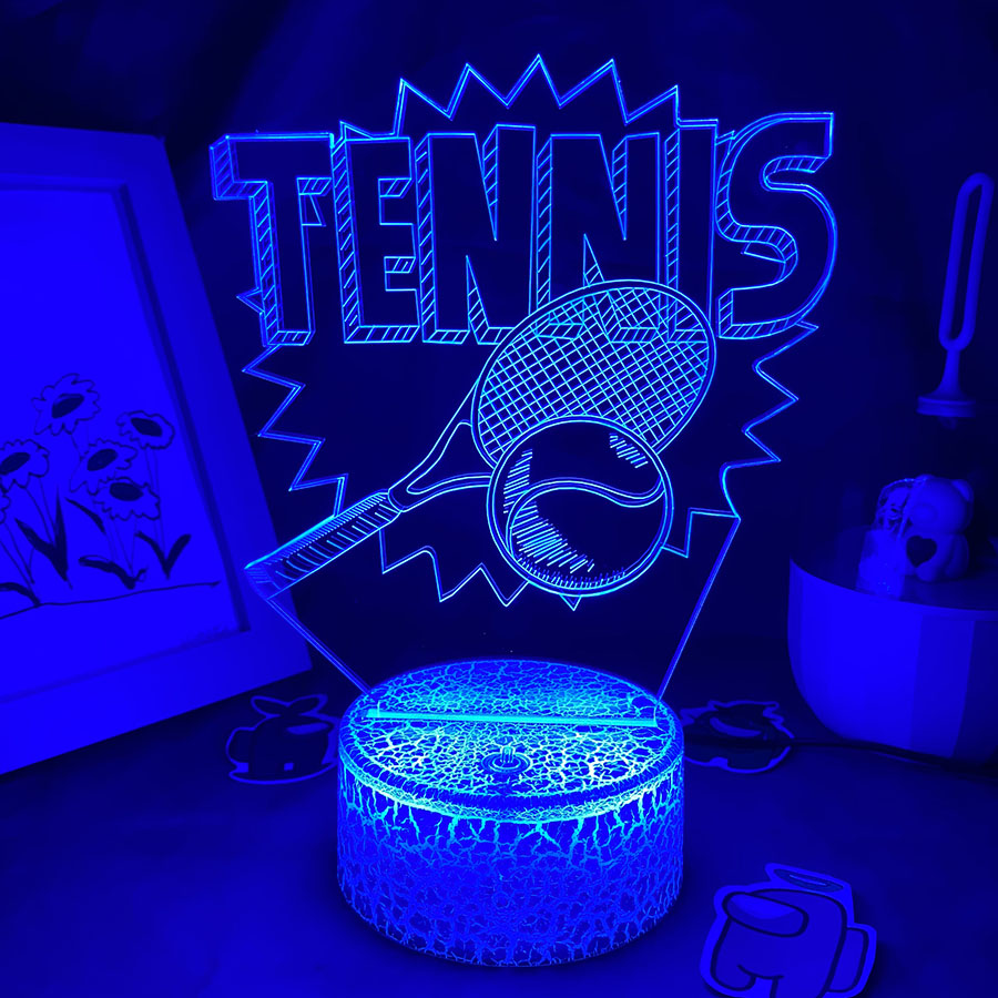 โคมไฟลาวา LED ภาพลวงตา 3 มิติ  - Table Tennis Touch บทวิจารณ์และราคา
