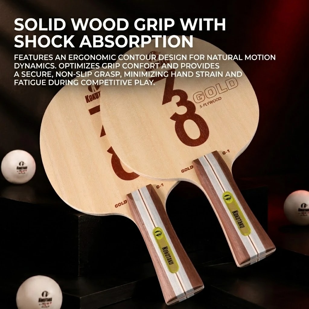 ไม้ปิงปอง Kokutaku รุ่น FL 730 - Table Tennis Market บทวิจารณ์และราคา