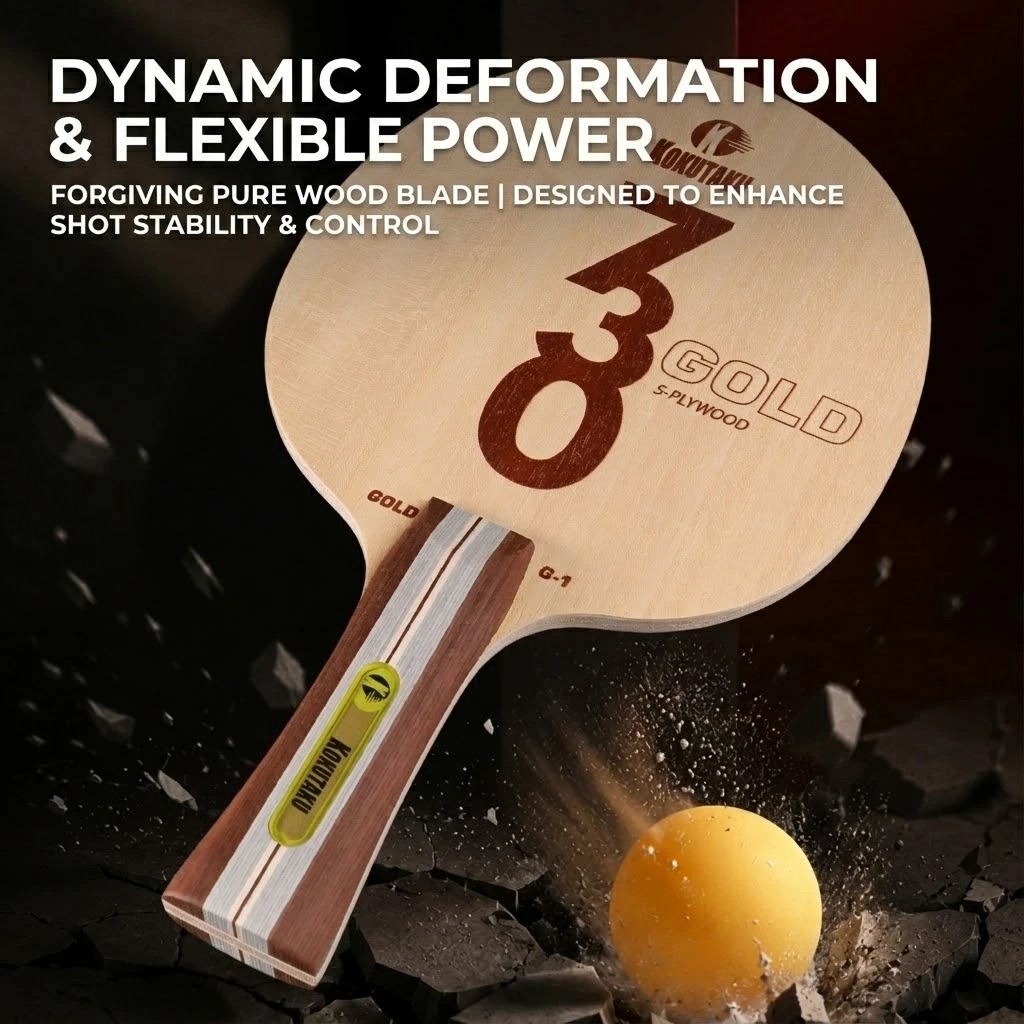 ไม้ปิงปอง Kokutaku รุ่น FL 730 - Table Tennis Market บทวิจารณ์และราคา