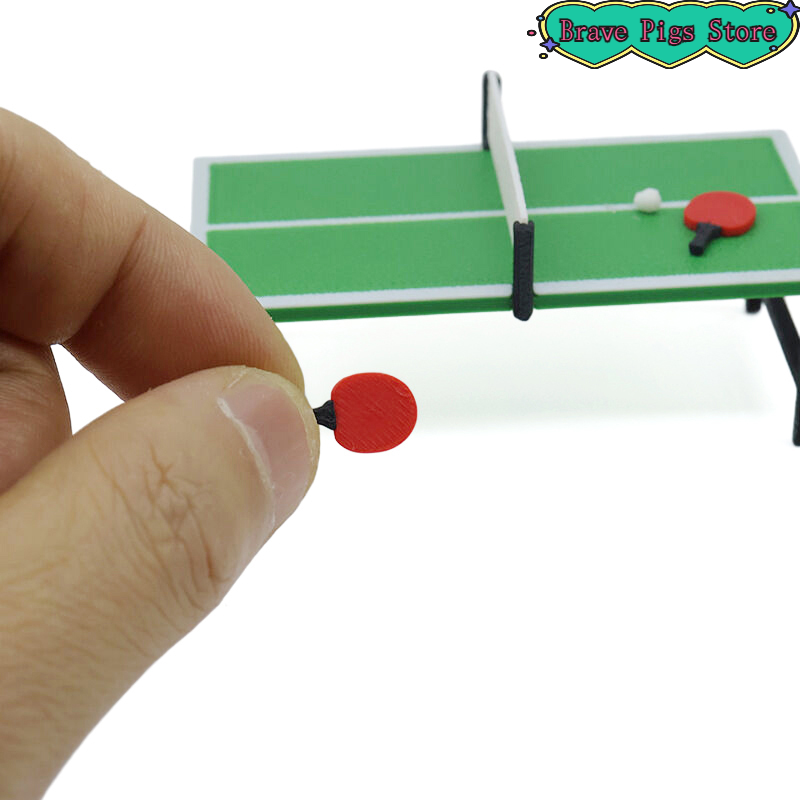 1:12 Miniature ไม้ปิงปองรุ่นปิ - Table Tennis Market บทวิจารณ์และราคา