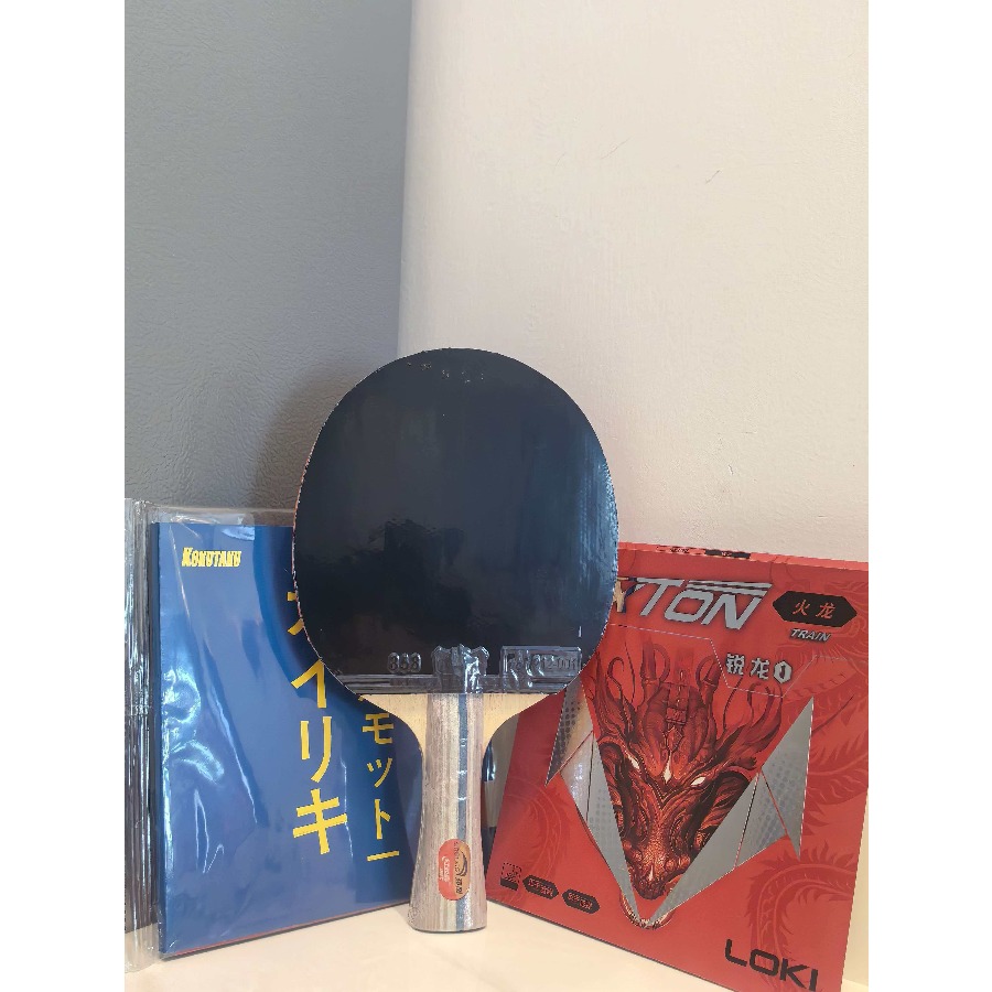 ไม้ปิงปอง DHS Wind Series 5 ชั - Table Tennis Bat Butterfly บทวิจารณ์และราคา