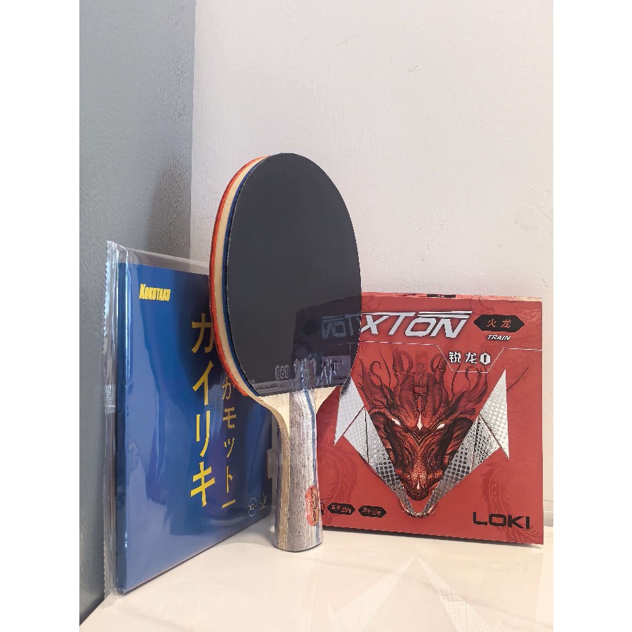 ไม้ปิงปอง DHS Wind Series 5 ชั - Table Tennis Bat Butterfly บทวิจารณ์และราคา