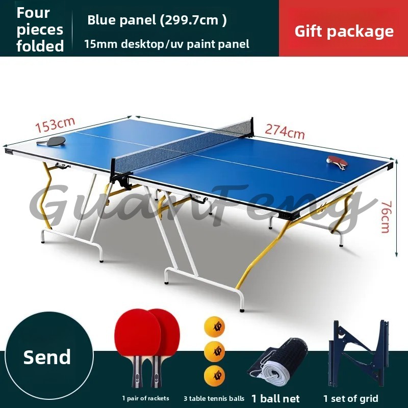 โต๊ะปิงปองมาตรฐานในร่มแบบพับได - Table Tennis Youtube บทวิจารณ์และราคา