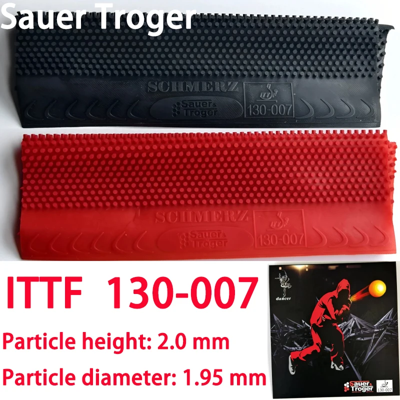 ยางปิงปอง Sauer Troger Dancer  - Table Tennis Rubber Anti Spin บทวิจารณ์และราคา