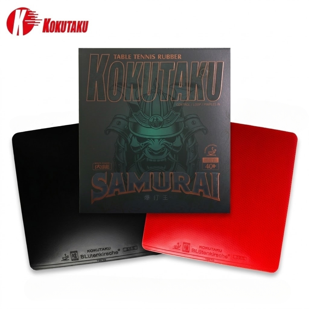 ชุดยาง Kokutaku Sakura 868 ยาง - Table Tennis Rubber Anti Spin บทวิจารณ์และราคา