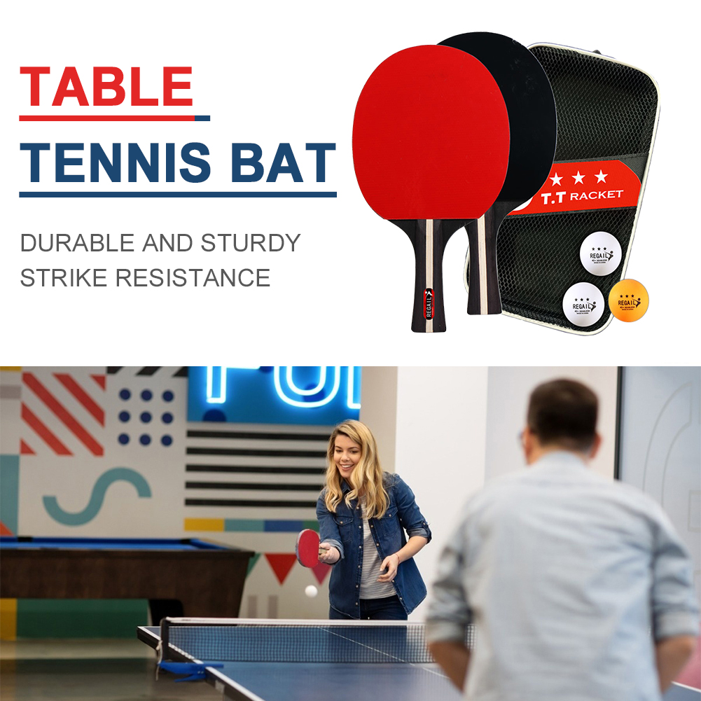 ไม้ปิงปอง 2 อัน และลูกปิงปอง 3 - Table Tennis Tournament บทวิจารณ์และราคา