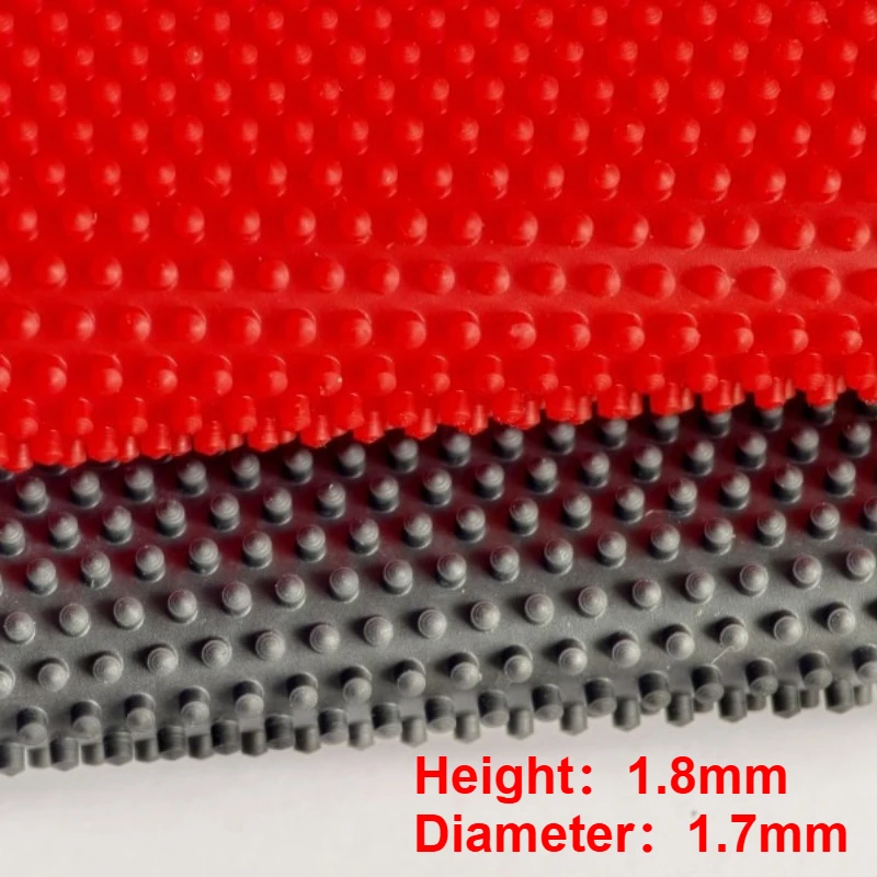 ยางปิงปอง Long OX แบบหัวกระสุน - Table Tennis Rubber Anti Spin บทวิจารณ์และราคา