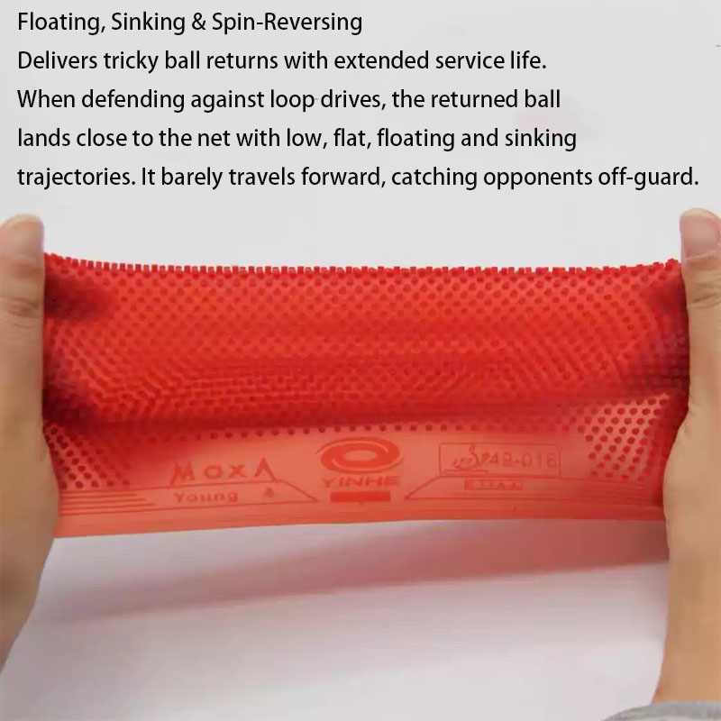 ยางปิงปอง YINHE YOUNG Long Pip - Table Tennis Rubber Anti Spin บทวิจารณ์และราคา